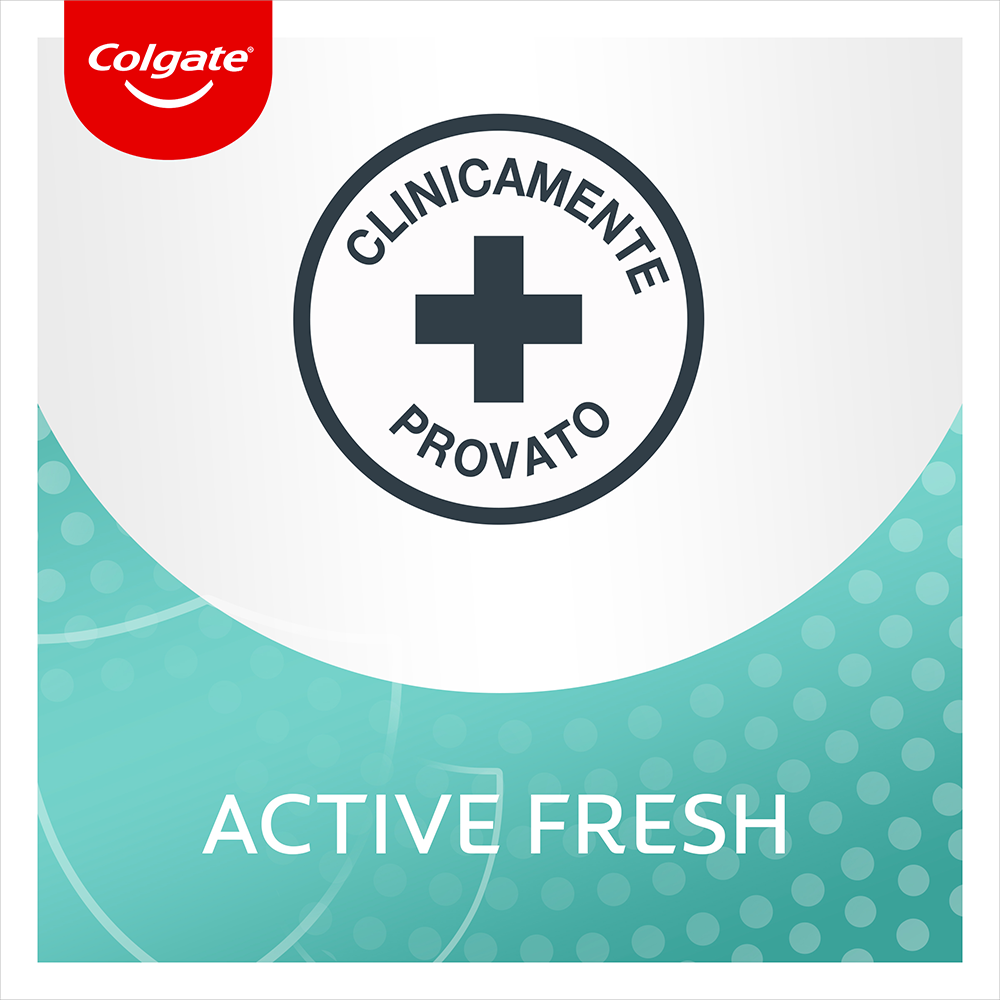 Colgate Dentifricio Total Active Fresh 24h di Protezione Attiva 75 ml, , large