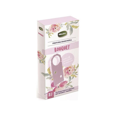 Relevi Deo Armadio Cotone/Bouquet 3 Pezzi	