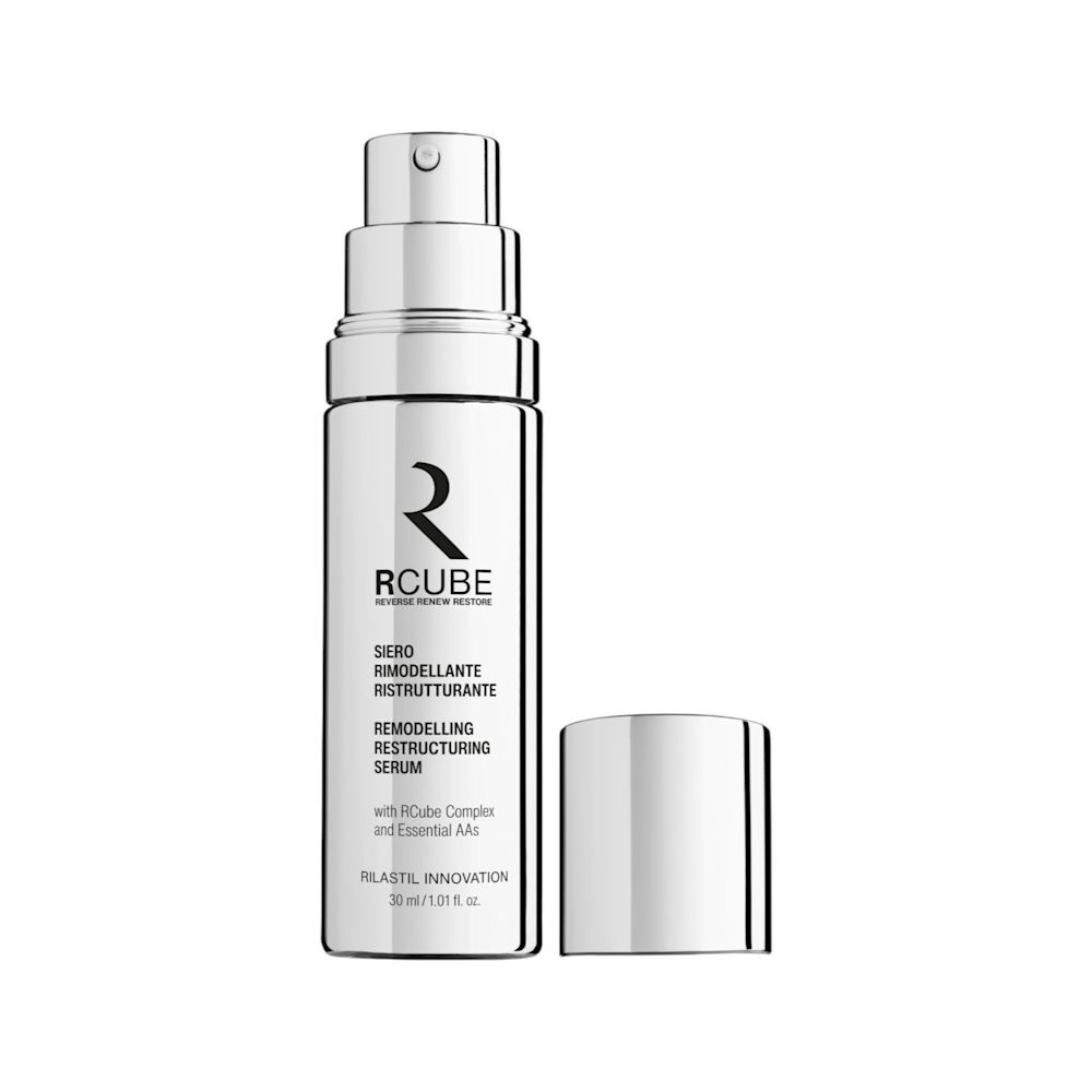 Rilastil Rcube Siero Viso Antiet&agrave; Rimodellante 30 ml, , large