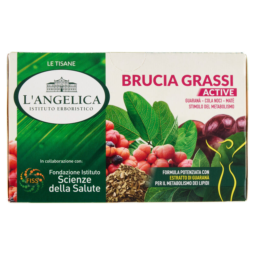 L'Angelica Tisana Brucia Grassi Active 15 Filtri	, , large