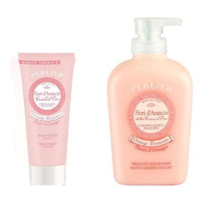 Perlier Fiori d'Arancio Set Sapone Liquido e Crema Mani	
