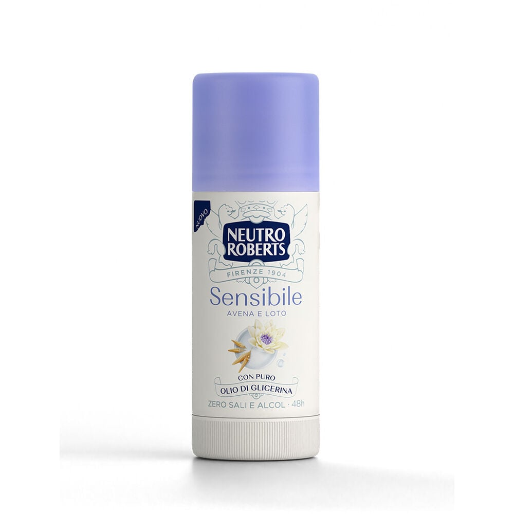 Neutro Roberts Deodorante Stick Avena & Loto 40 ml, , large