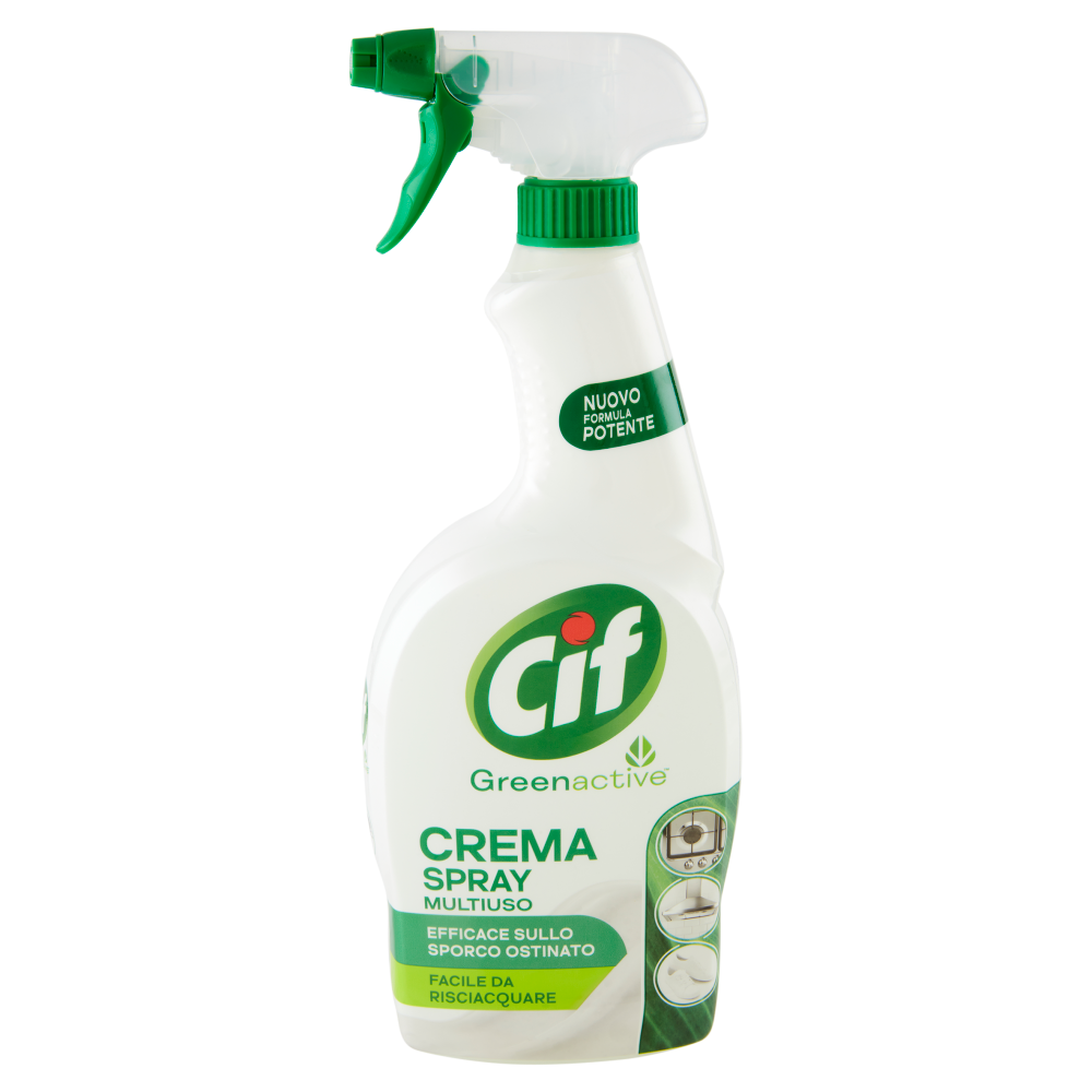 Cif Greenactive Crema Spray Multiuso 650 ml, , large
