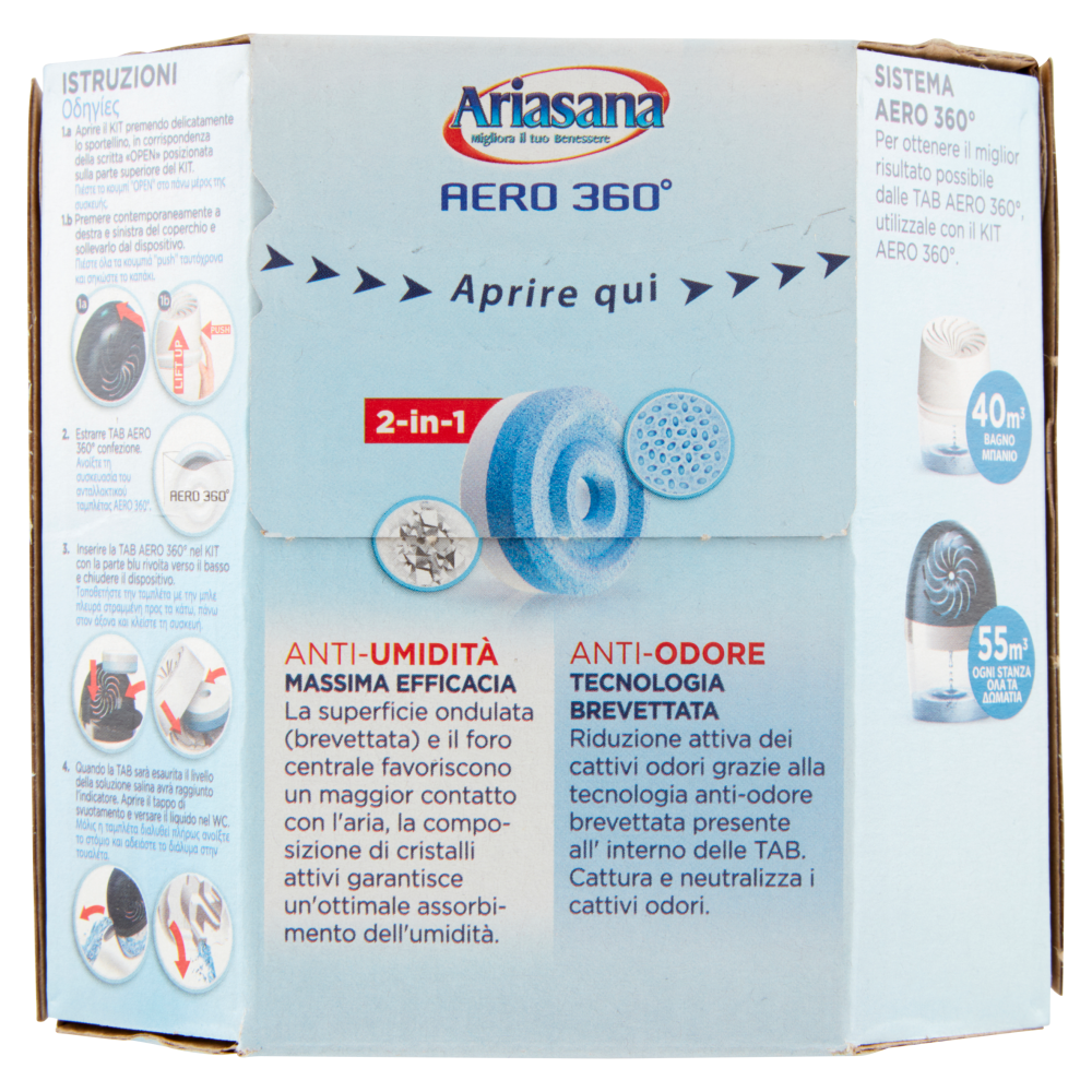 Ariasana Aero 360&deg; Tab 2 x 450 g, , large
