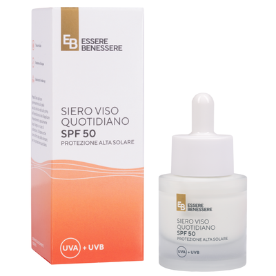 Essere Benessere Siero Viso Quotidiano SPF 50