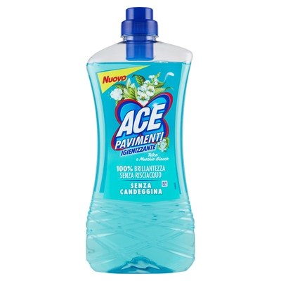 Ace Igienizzante Pavimenti Talco e Muschio Bianco 1000 ml