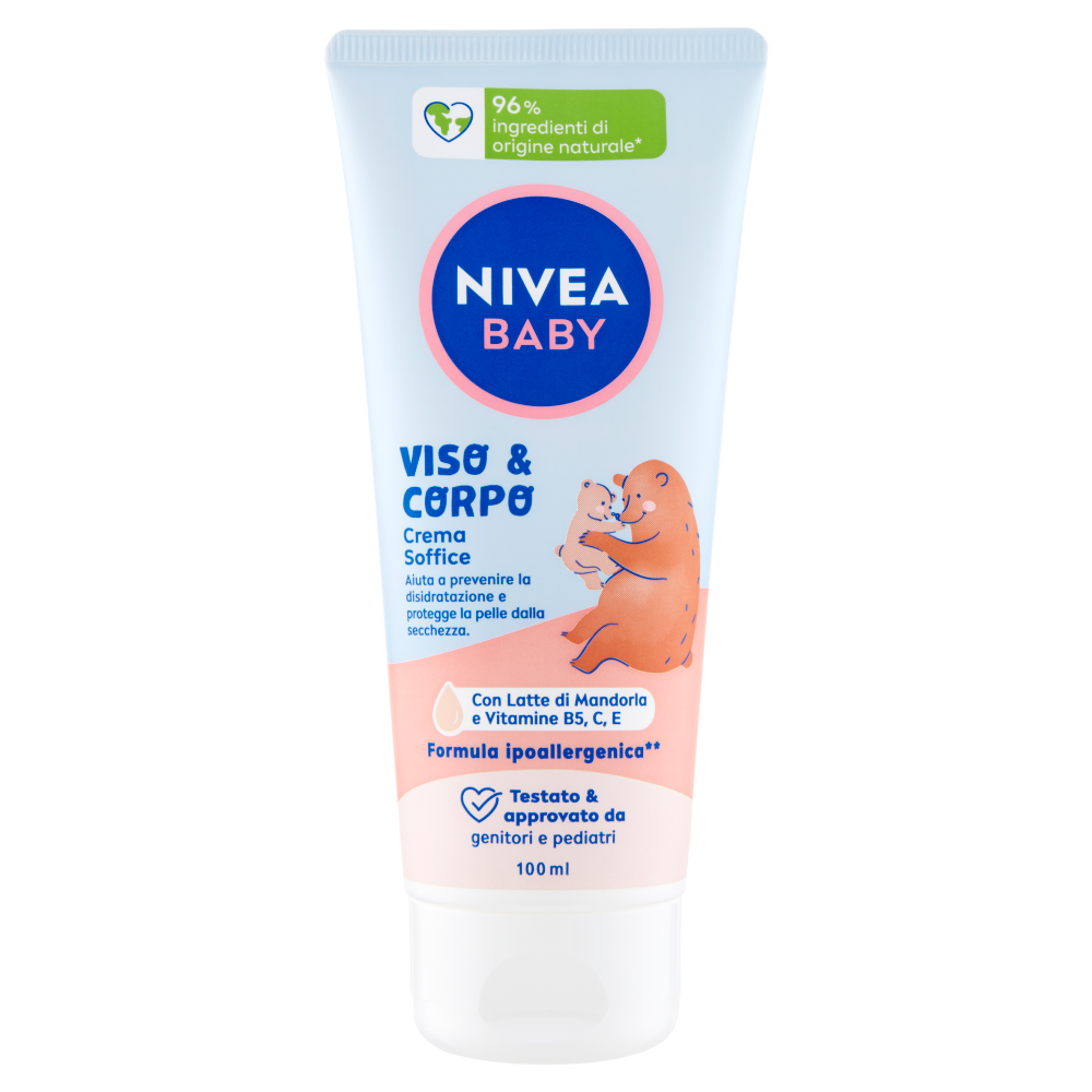 Nivea Baby Viso & Corpo Crema Soffice 100 ml, , large