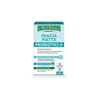 I Provenzali Integratore Alimentare Pancia Piatta con Probiotici 10stick