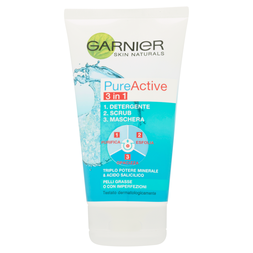 Garnier Pure Gel 3in1 150ml, , large