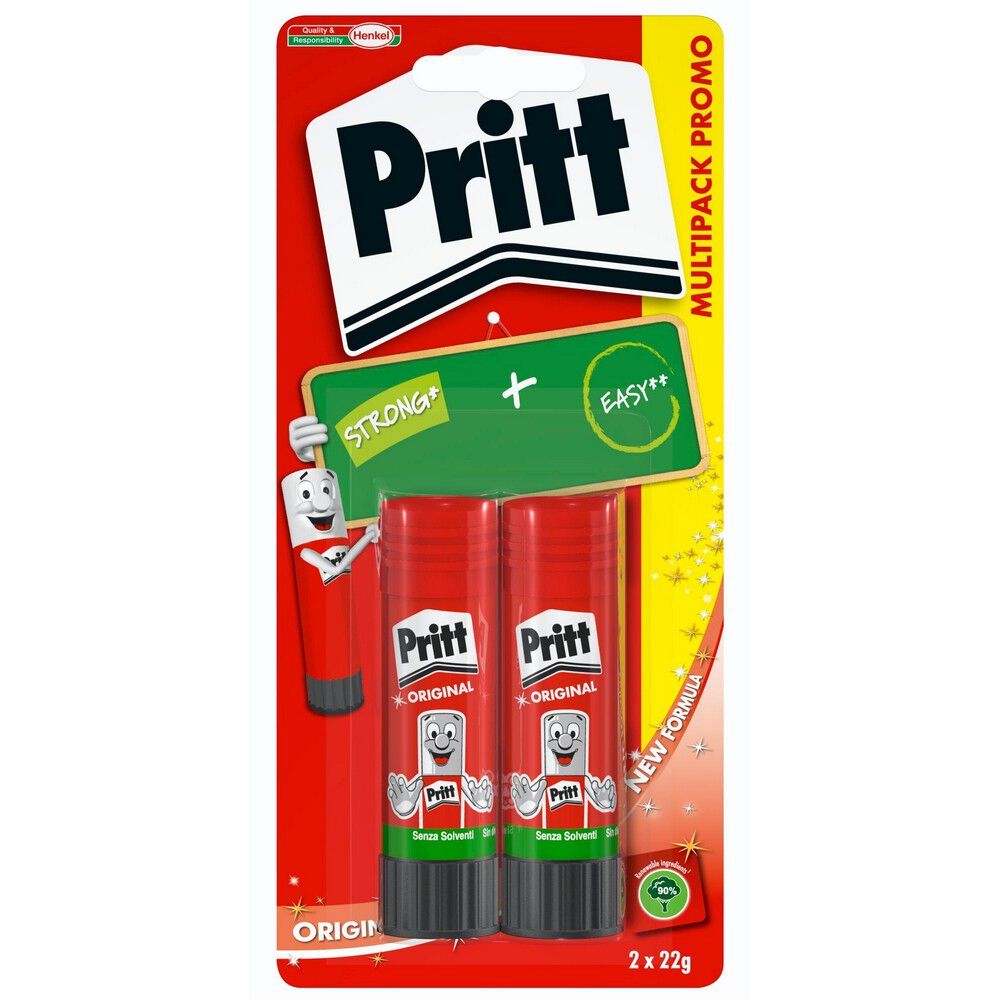 Pritt Colla Stick 2 Pezzi, , large