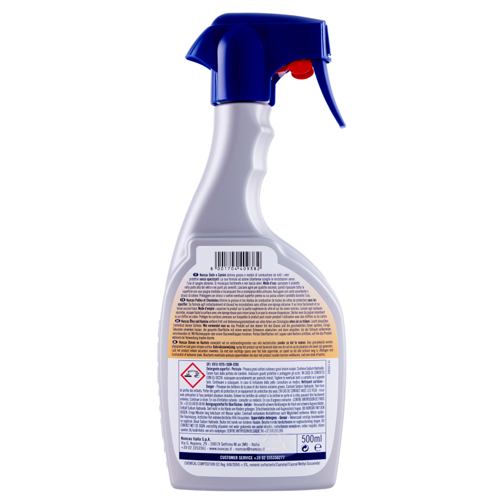 Nuncas Stufe & Camini Supersgrassante Vetro 500 ml, , large
