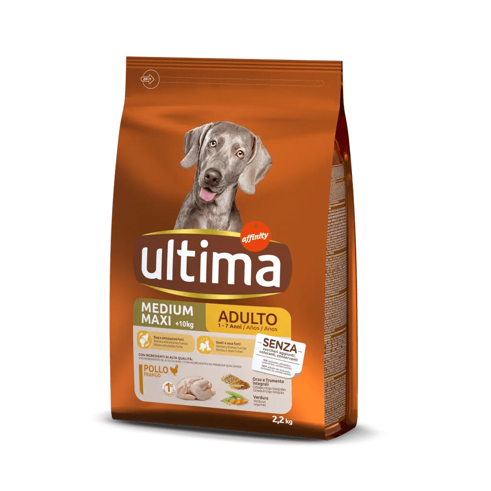 Ultima Dog Medium Maxi Adult Pollo 2,2 kg, , large