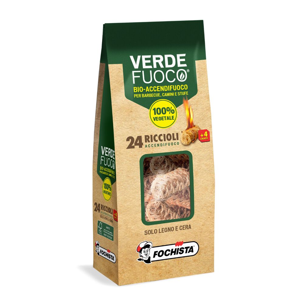 Verdefuoco Accendifuoco 24+4 Riccioli	, , large