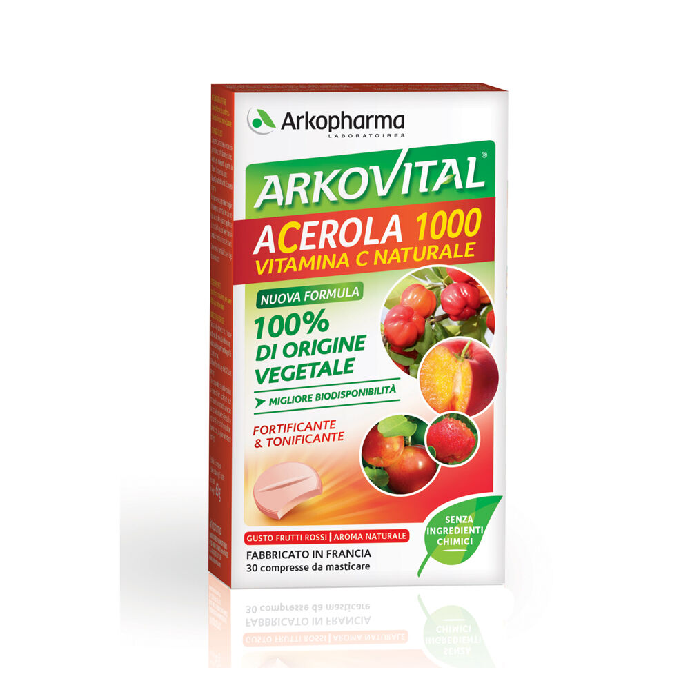 Arkovital Acerola 1000 Masticabile 30 Compresse, , large
