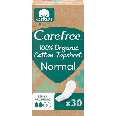 Carefree Proteggi Slip Organic 30 Pezzi