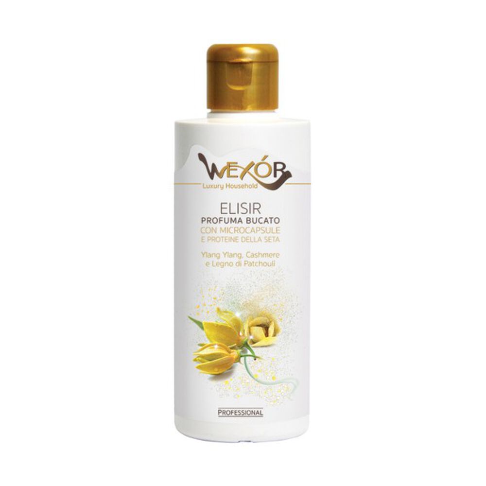 Wexor Elisir Profuma Bucato Ylang Ylang, Cashmere e Legno di Patchouli 200 ml, , large