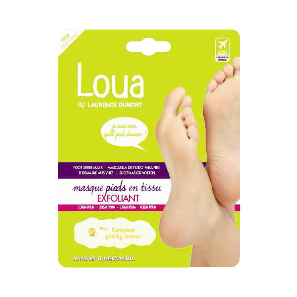 Loua Esfoliante Maschera Piedi, , large