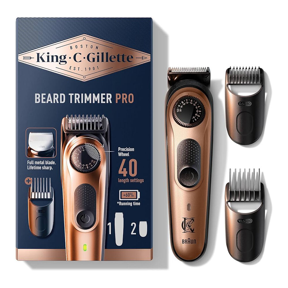 Gillette King C. Rasoio Elettrico Barba Pro , , large