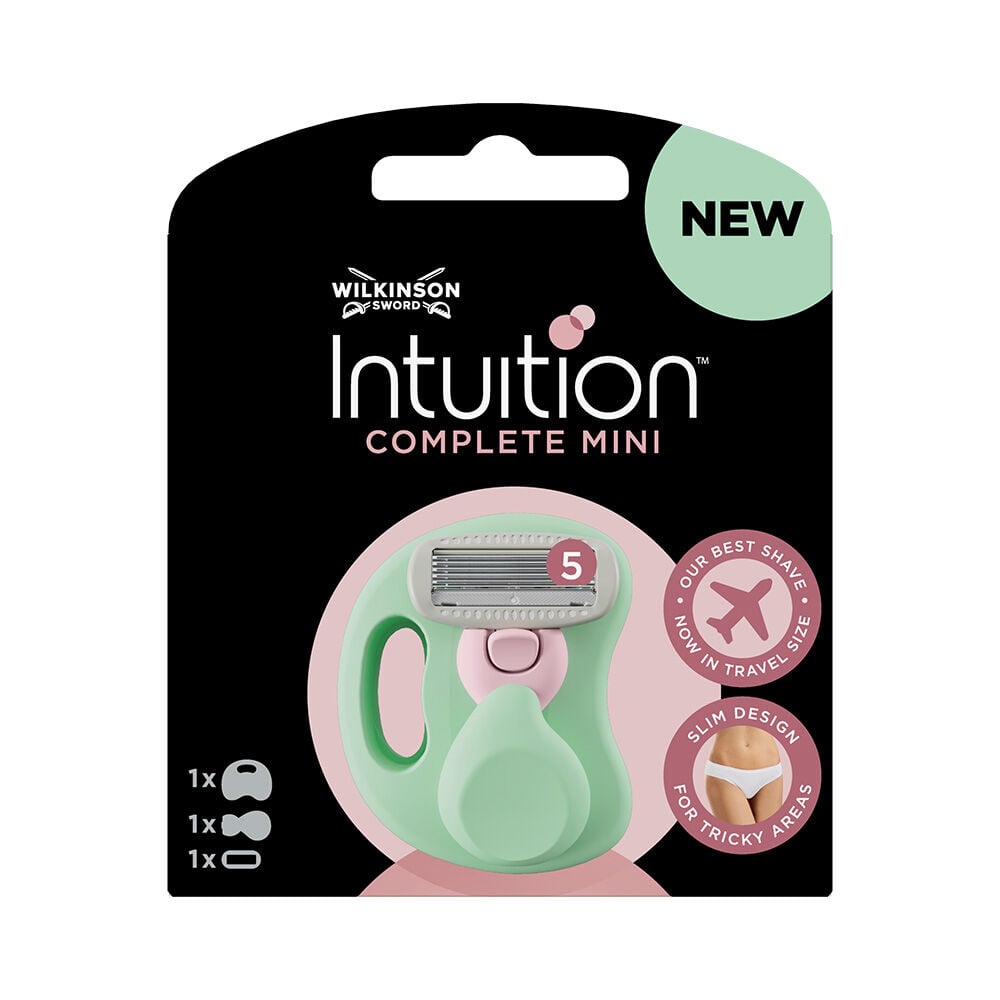 Wilkinson Sword Intuition Complete Mini Rasoio Portatile, , large