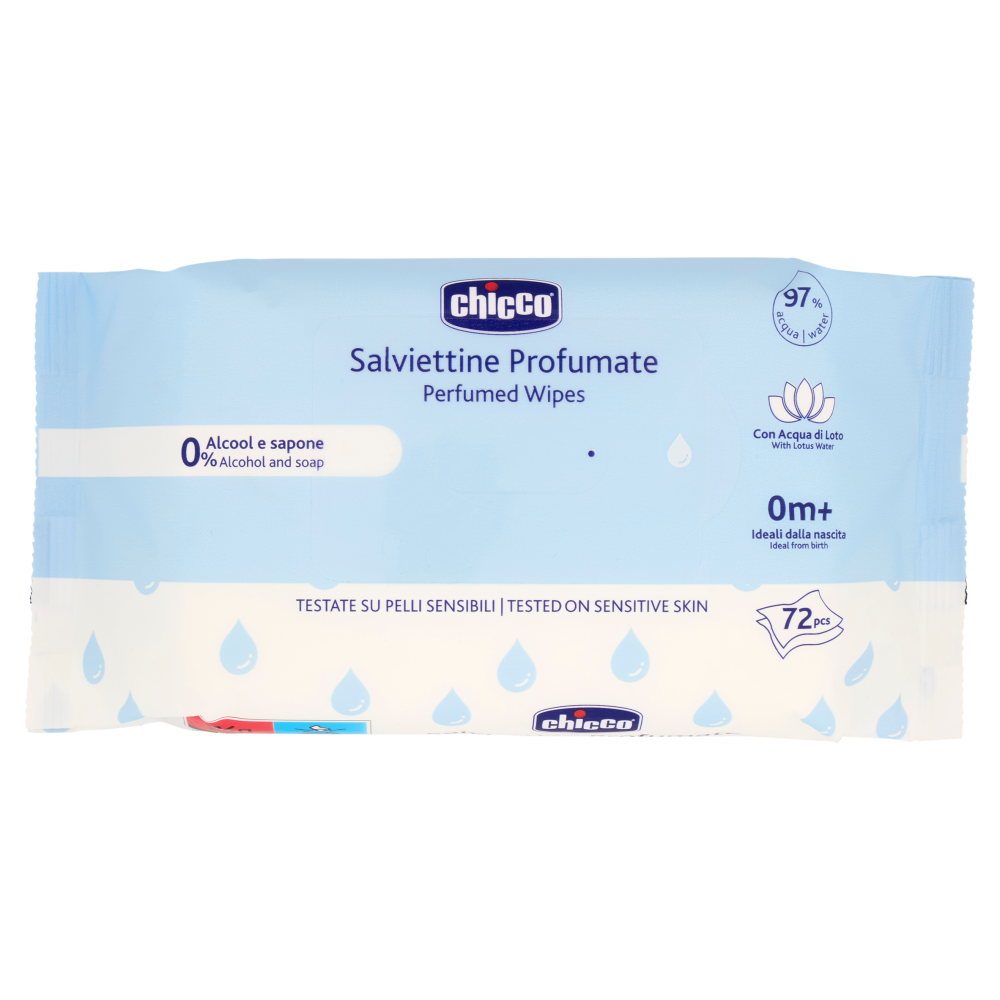 Chicco Salviettine Detergenti Baby 72 pz, , large