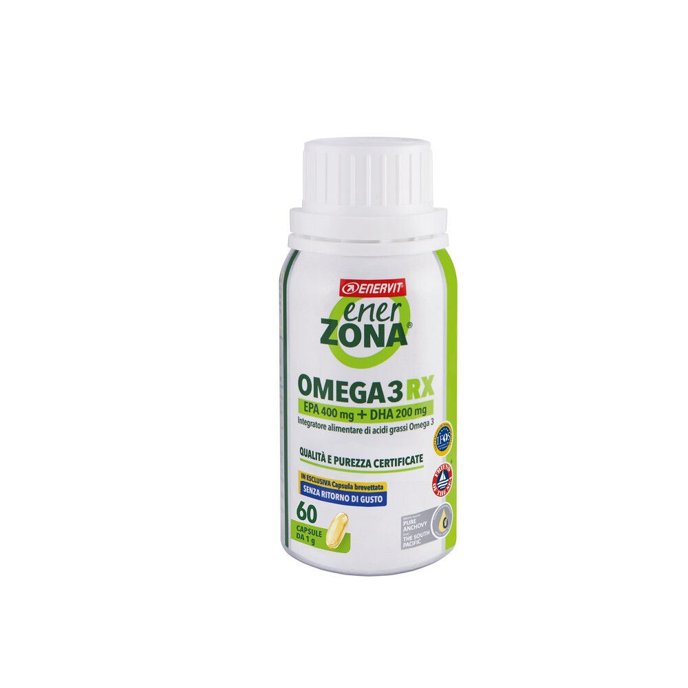 Enerzona Omega 3 RX Integratore Acidi Grassi 60 Capsule, , large