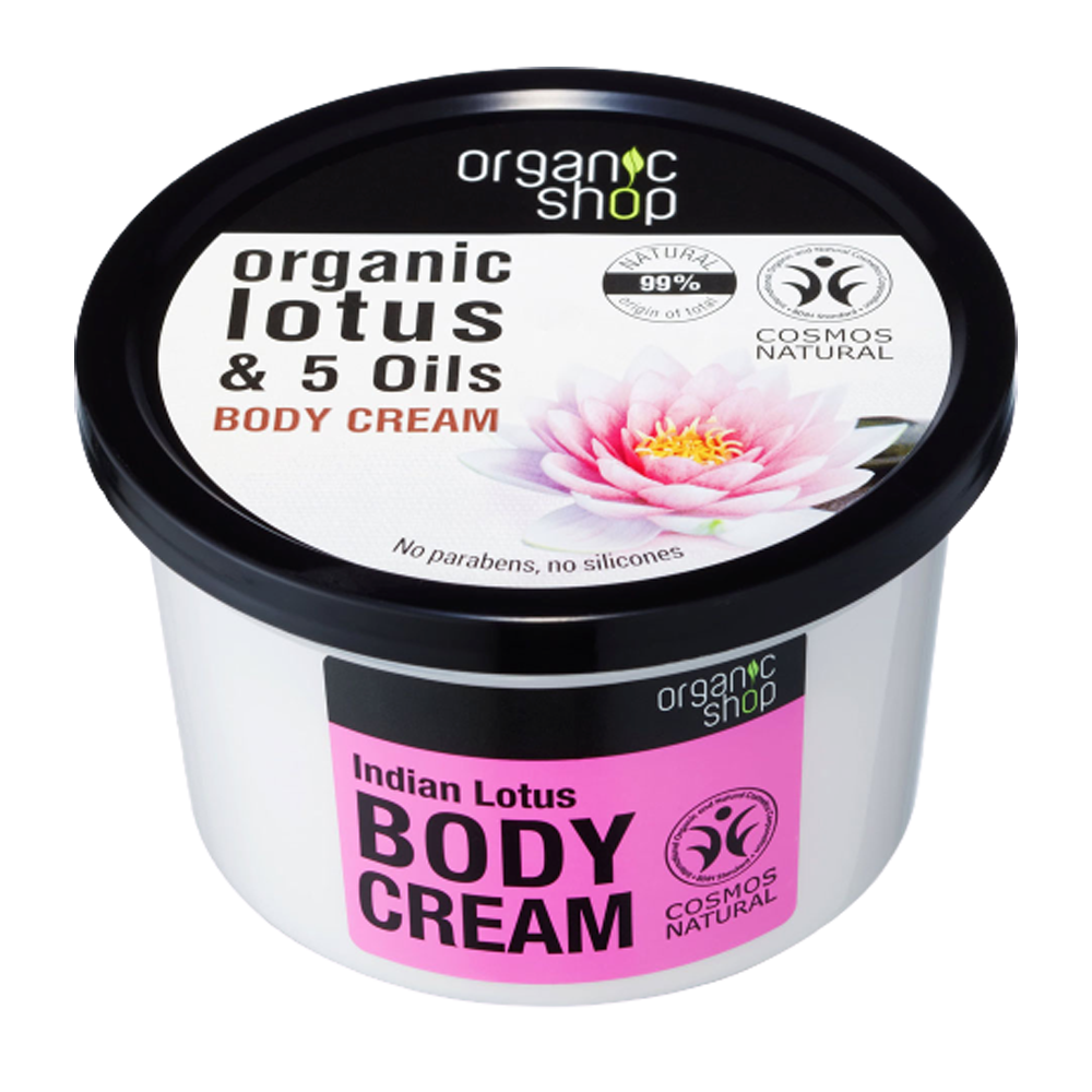 Organic Shop Indian Lotus Crema Corpo 250 ml, , large