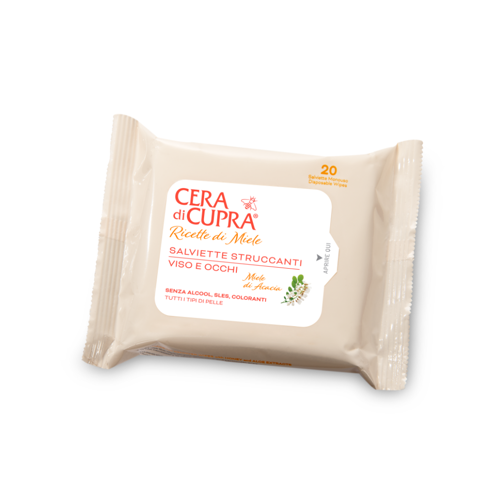 Cera di Cupra Salviette Struccanti 20 Pezzi, , large