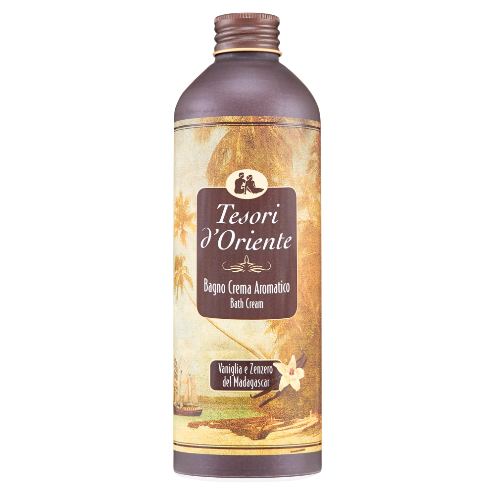 Tesori d'Oriente Vaniglia e Zenzero Bagno 500 ml, , large