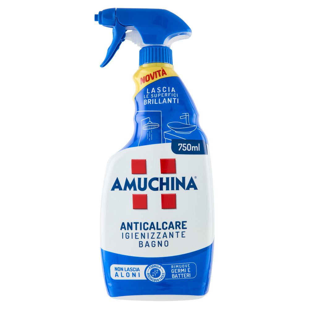 Amuchina Bagno Igienizzante Anticalcare Spray 750 ml, , large
