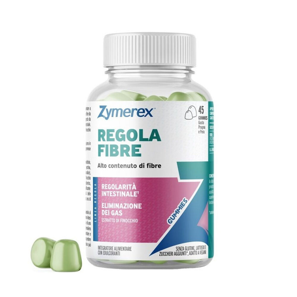 Zymerex Regola Fibre Integratore 45 Gummies, , large