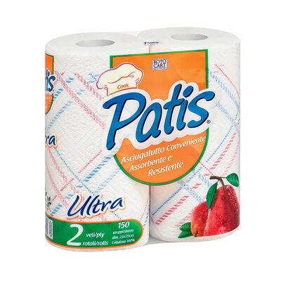 Patis Asciugatutto 2 Rotoli