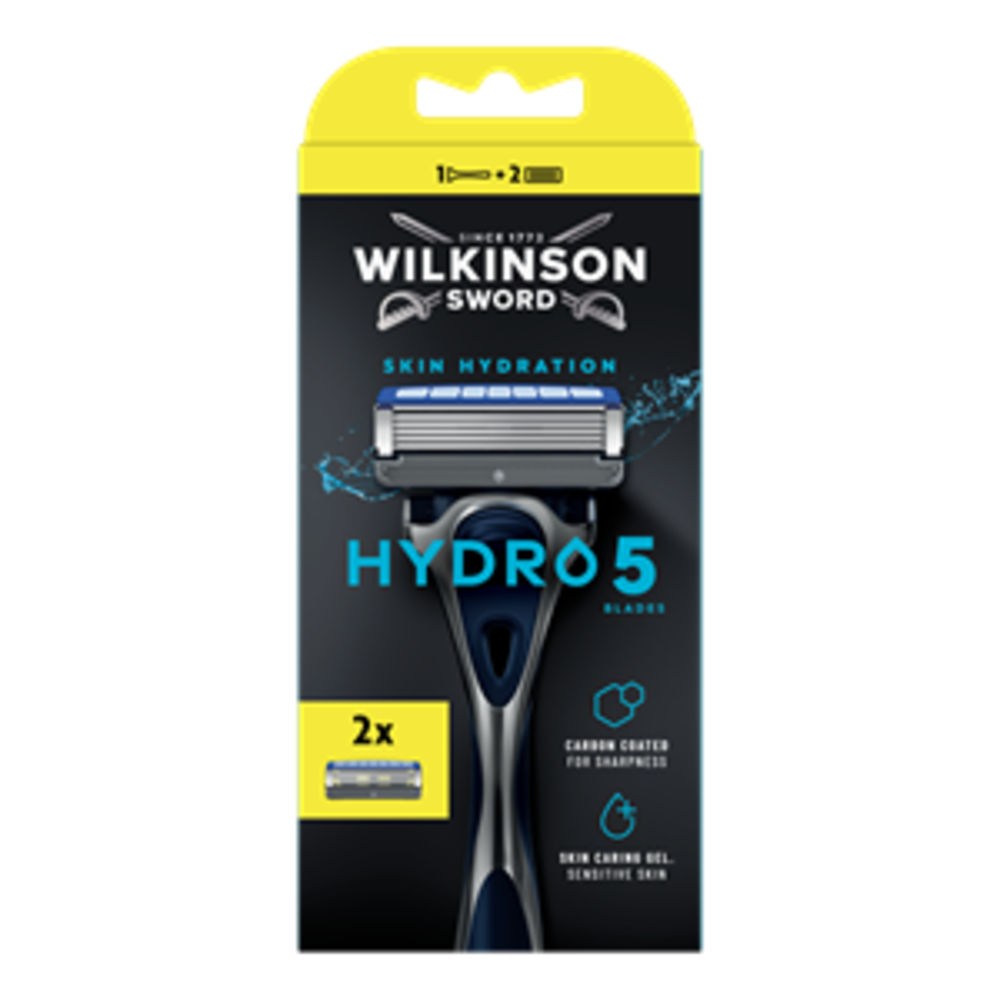 Wilkinson Sword Hydro 5 Rasoio + 2 Lame, , large