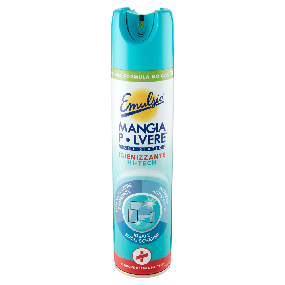 Emulsio Mangia Polvere l'Antistatico Igienizzante Hi-Tech 300 ml, , large