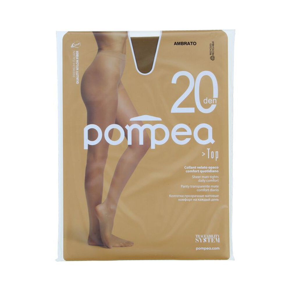 Pompea Collant 20 Den 4-L Ambrato, , large
