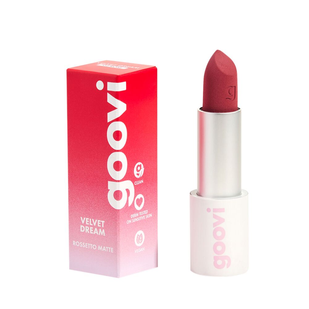 Goovi Rossetto Matte 04 Red Berry , , large
