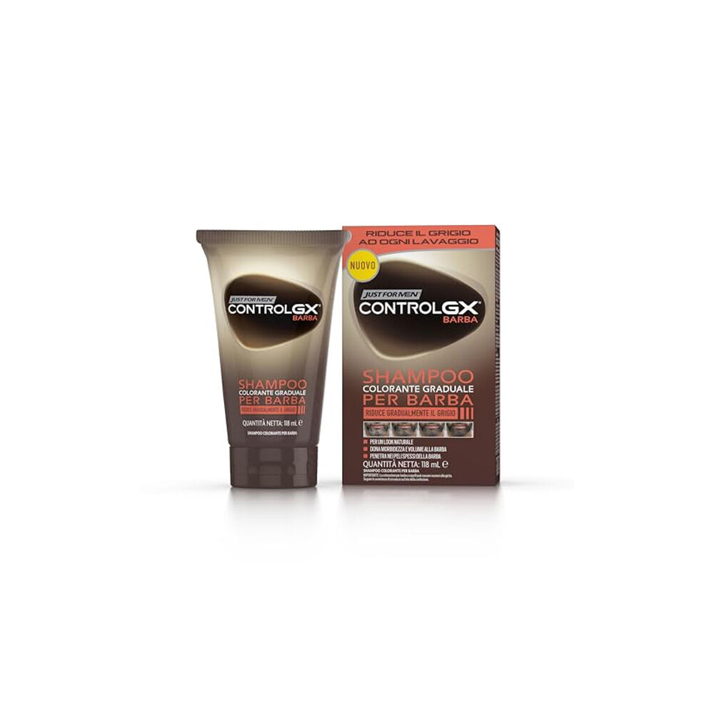 Just For Men Control GX Shampoo Barba e Baffi 118 ml	, , large