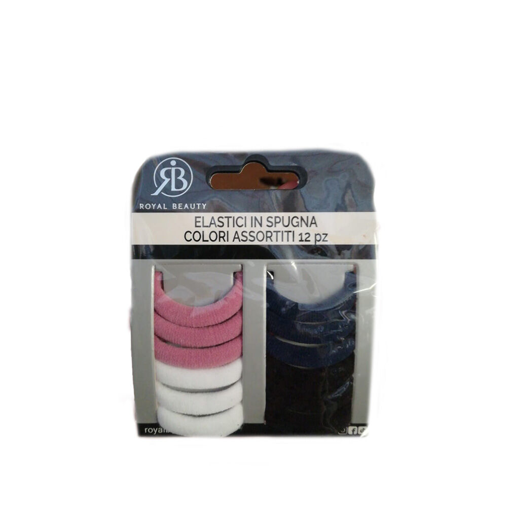 Royal Beauty Elastici Spugna 12pz , , large