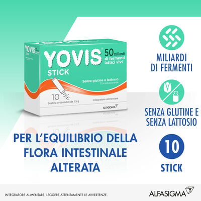 Yovis Stick Fermenti Lattici 10 Bustine
