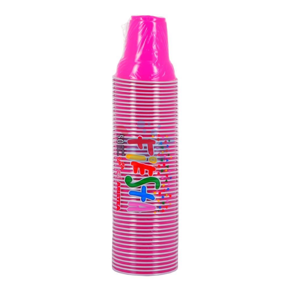 Aristea Bicchieri Fucsia Fiesta 50 Pezzi, , large