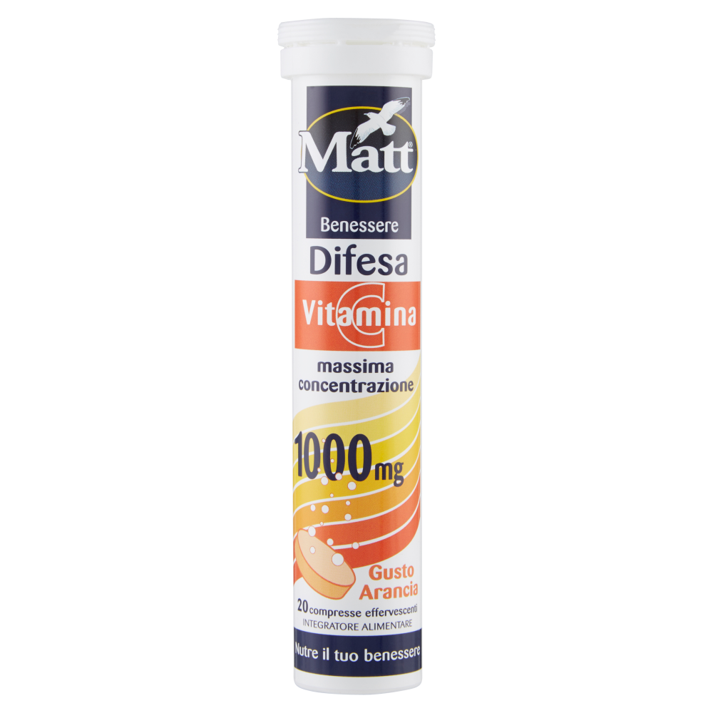 Matt Benessere Difesa 20 Compresse Effervescenti 90 g, , large