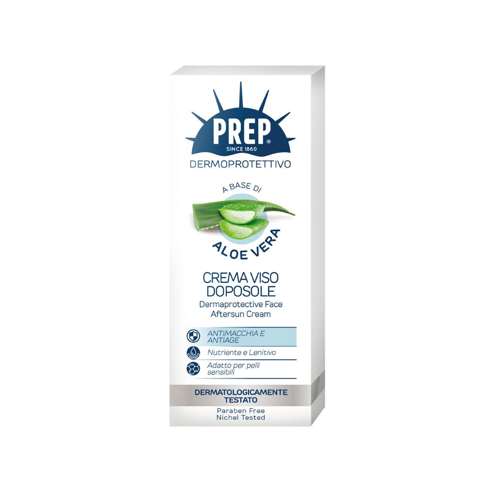 Prep Dermoprotettivo Crema Viso Doposole Aloe 50 ml, , large