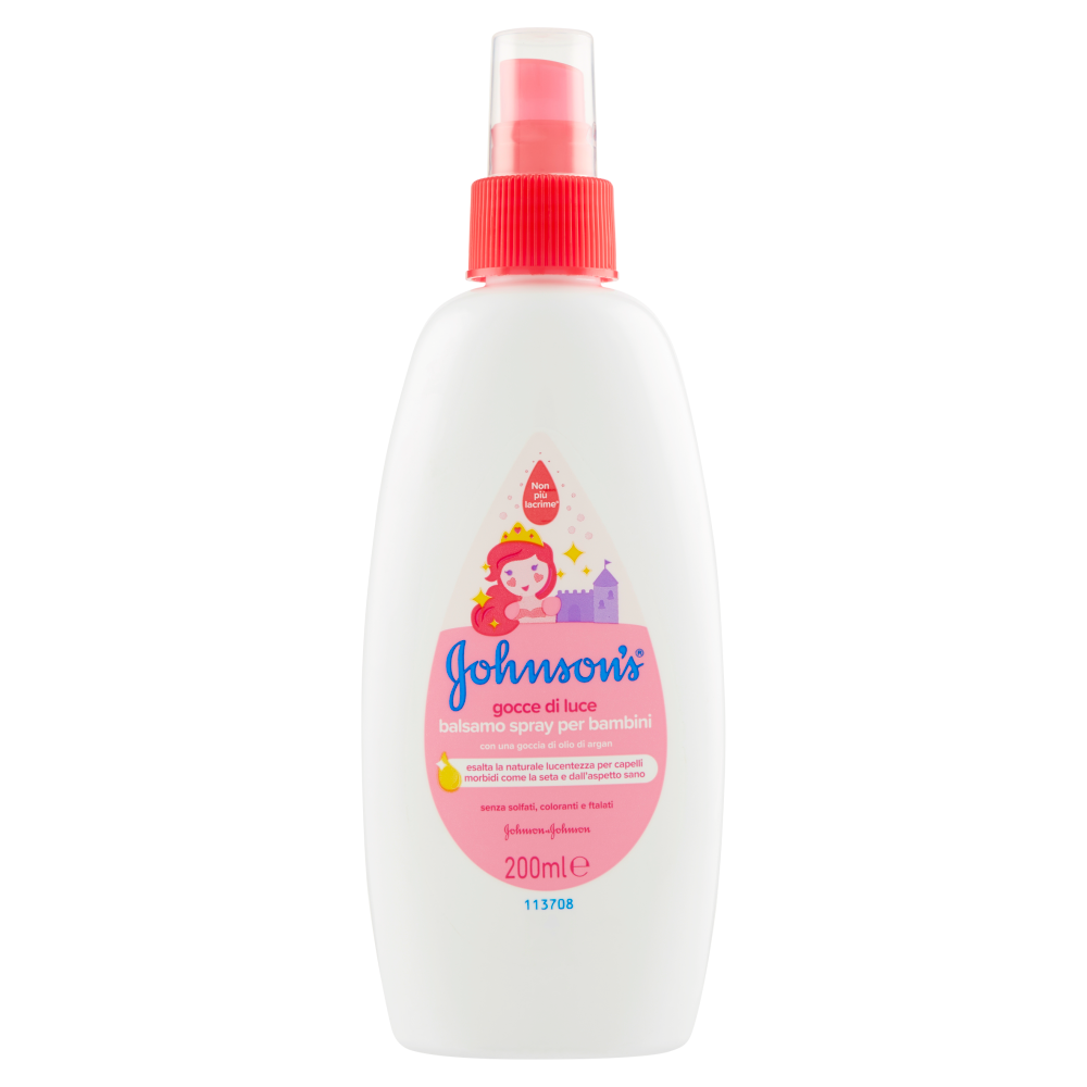 Johnson's Balsamo Spray Gocce di Luce 200ml, , large