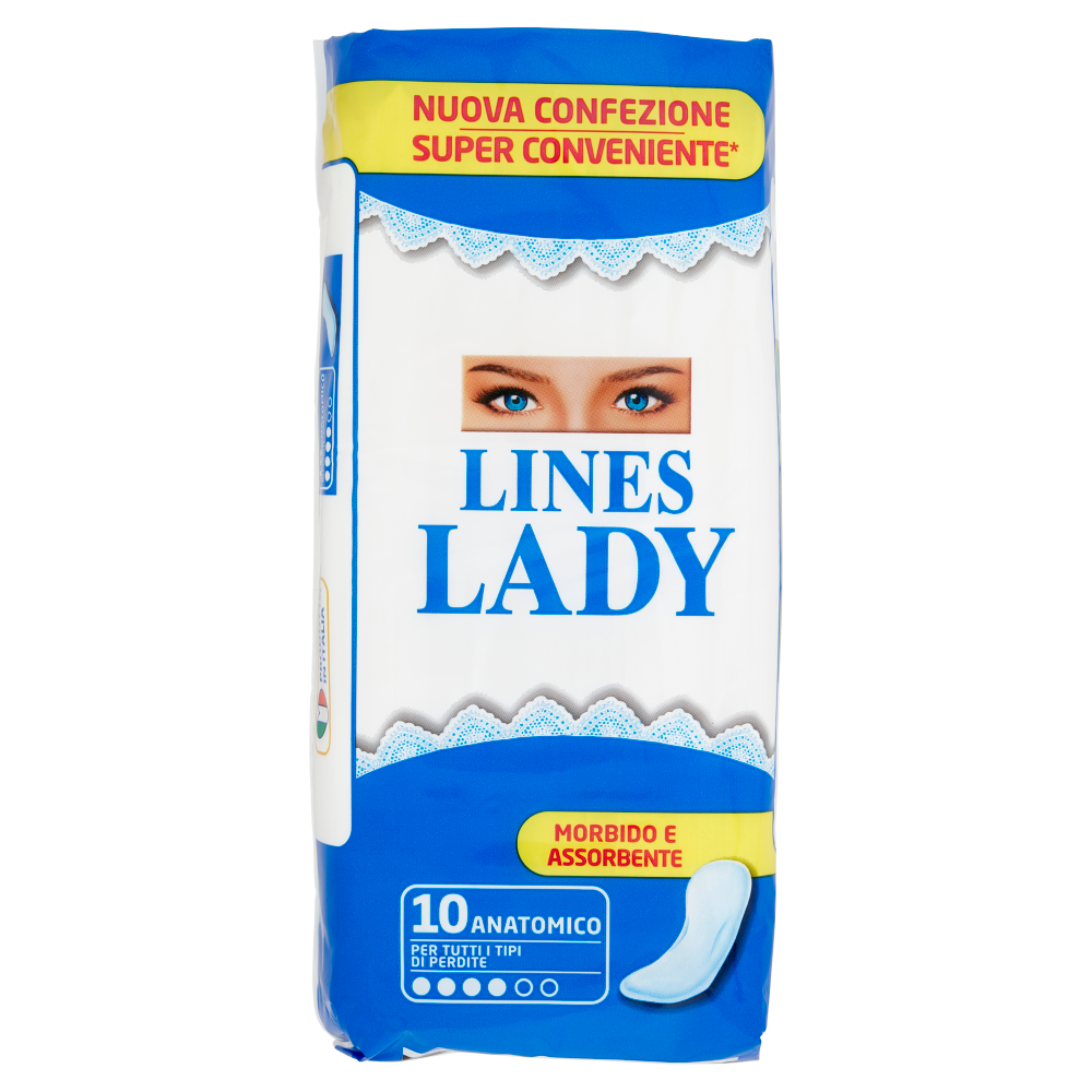 Lines Lady Anatomico 10 Pezzi, , large