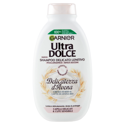 Ultra Dolce Shampoo Crema di Riso e Latte di Avena 250 ml
