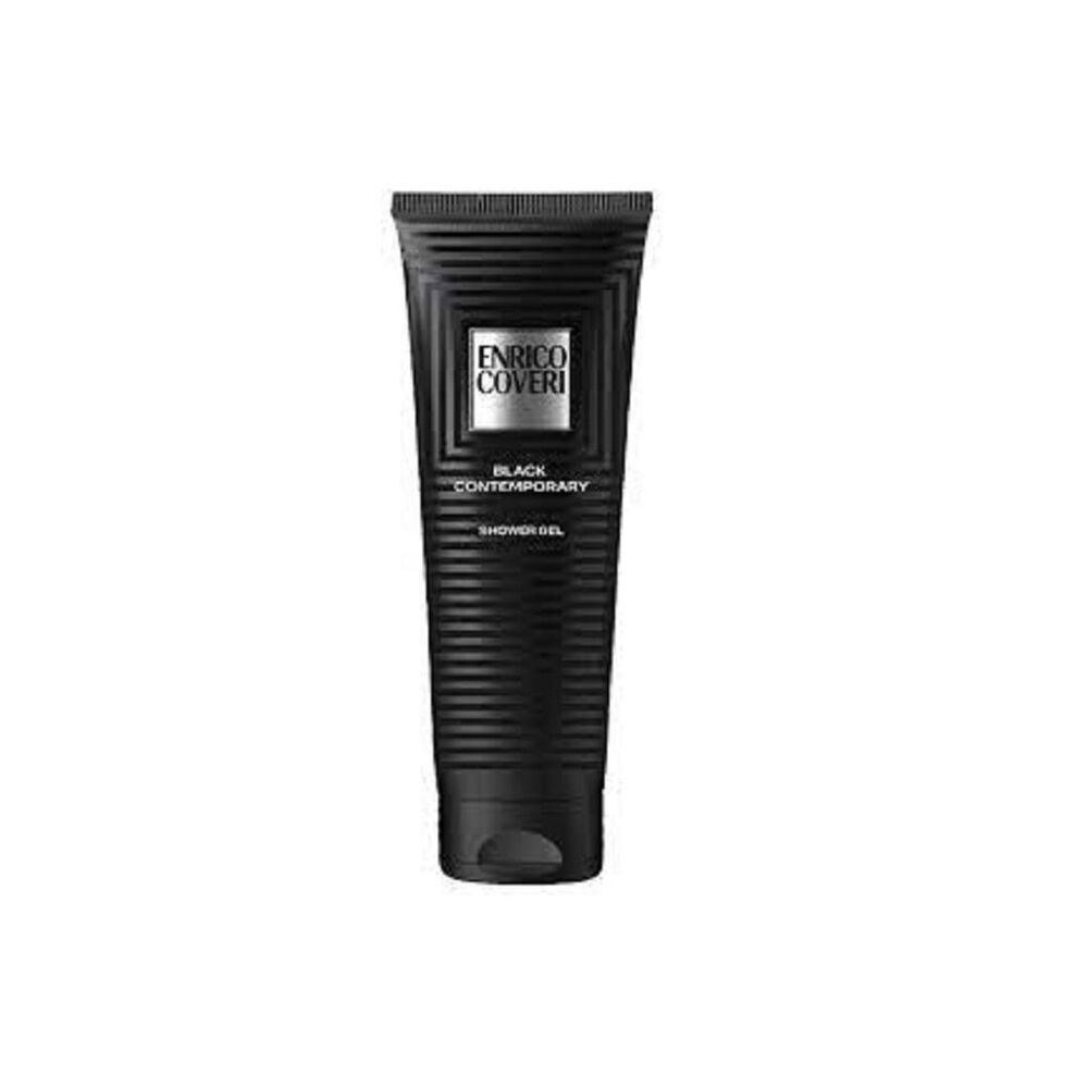 Enrico Coveri Black Contemporary Shower Gel 300ml, , large