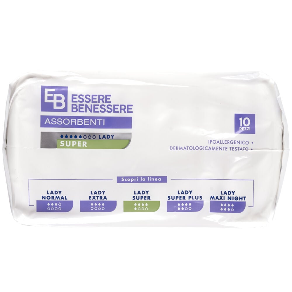 Essere Benessere Lady Super 10 Assorbenti, , large