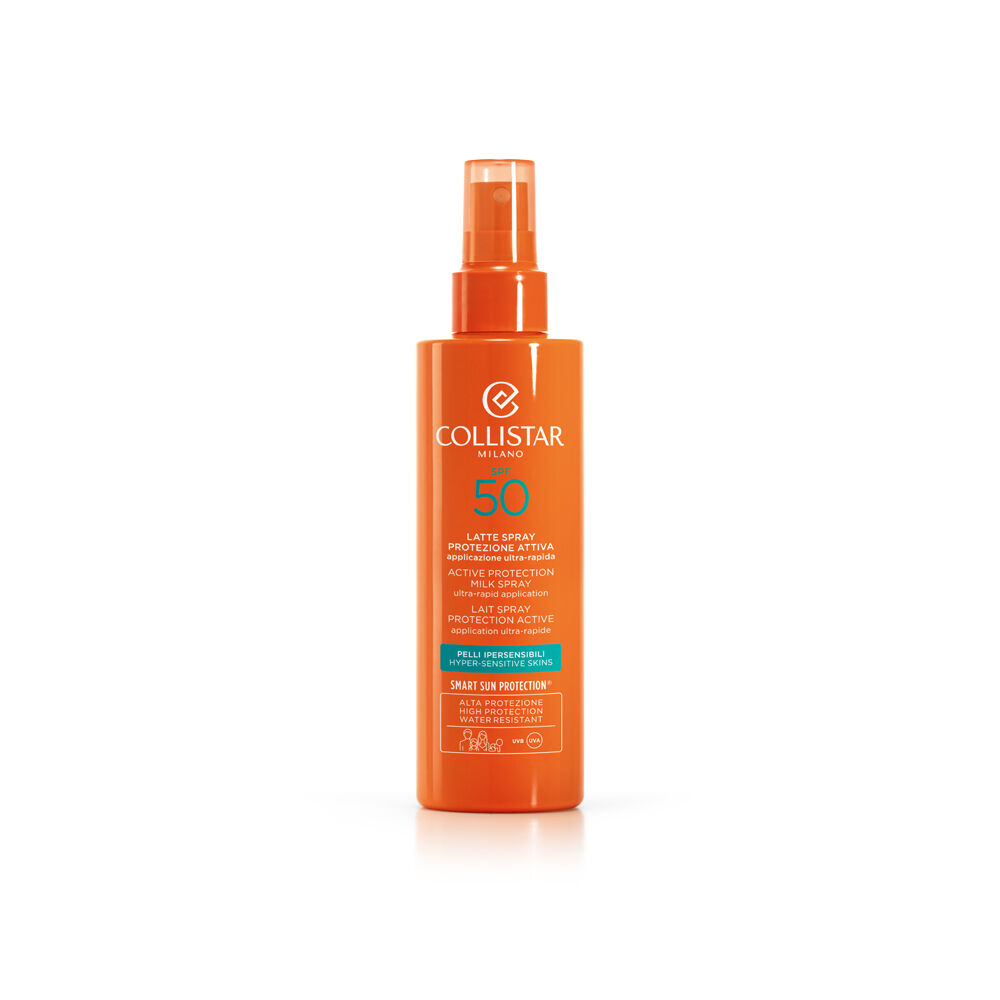 Collistar Latte Spray Protezione Attiva Pelli Ipersensibili Spf 50+ 200 ml, , large