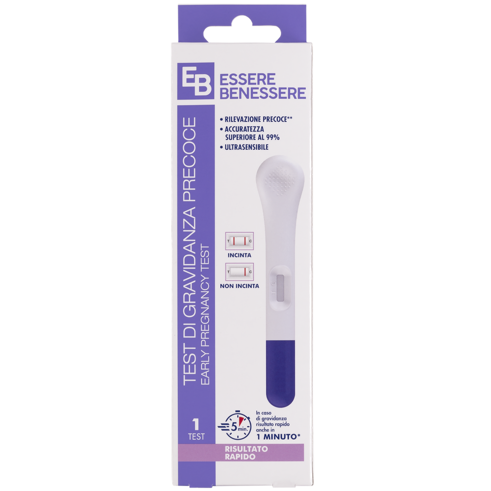 Essere Benessere Test di Gravidanza 1 pz, , large