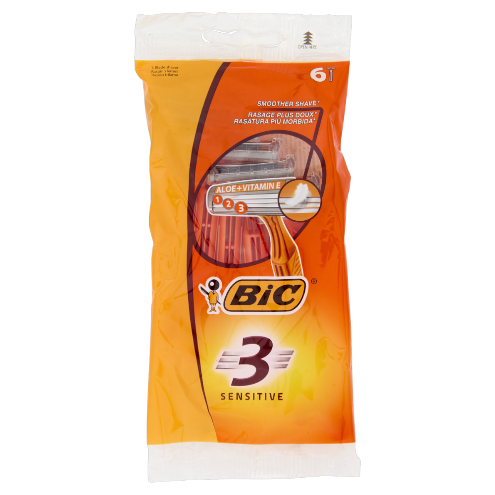 Bic 3 Sensitive 6 Rasoi Trilama, , large