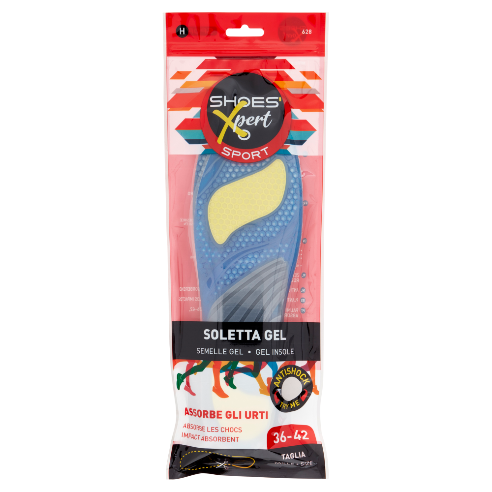 Shoes'Xpert Sport Soletta Gel Taglia 36-42, , large